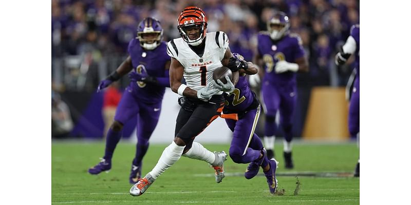 Ja’Marr Chase makes history with monstrous stats in Bengals’ loss to Ravens on TNF