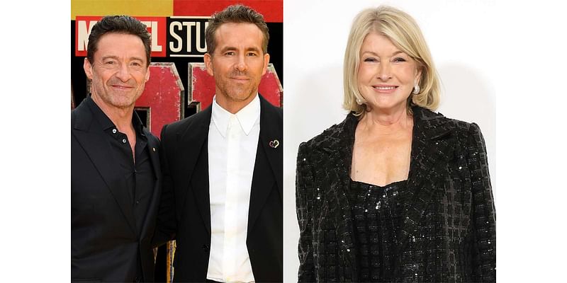 Hugh Jackman joins Martha Stewart in teasing Ryan Reynolds: 'Finally someone says it'