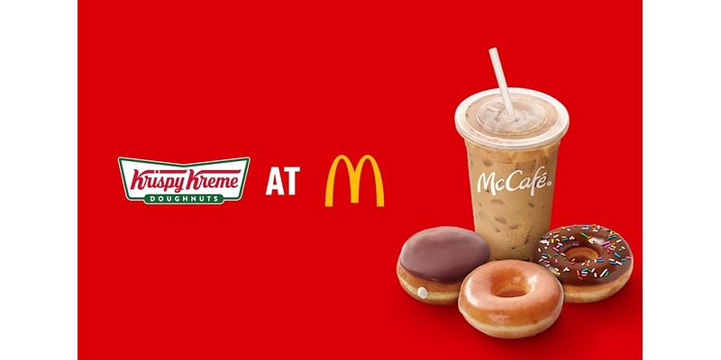 Krispy Kreme donuts hitting Clarksburg McDonald’s next week