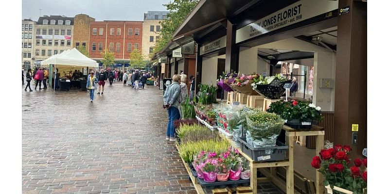 In pictures: Town's market returns to historic home