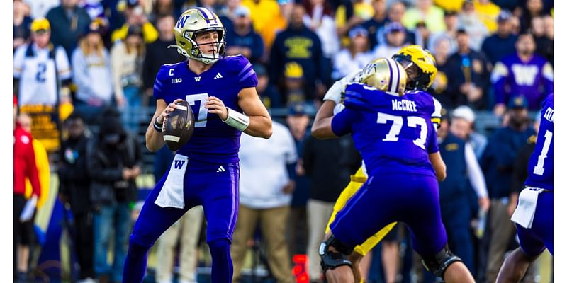 Washington upsets No. 10 Michigan despite QB change