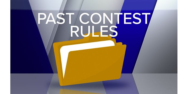 PAST CONTEST RULES: WGN Morning News Grand Prize Game Contest