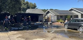 Fire destroys garage in Atascadero