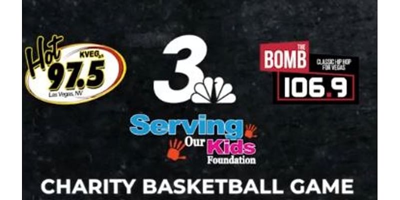 News 3 & Hot 97.5 play a Charity Basketball game benefitting Serving Our Kids Foundation