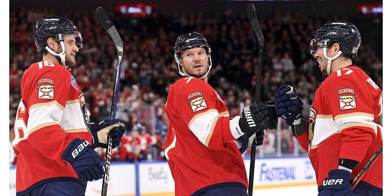 Florida Panthers top Dallas Stars 4-2 and sweep 2-game series in Finland