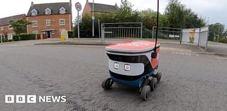 Witham St Hughes: Delivery robot 'brilliant' say villagers