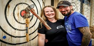 Couple finds ‘Zen’ through axe throwing, chasing a world title