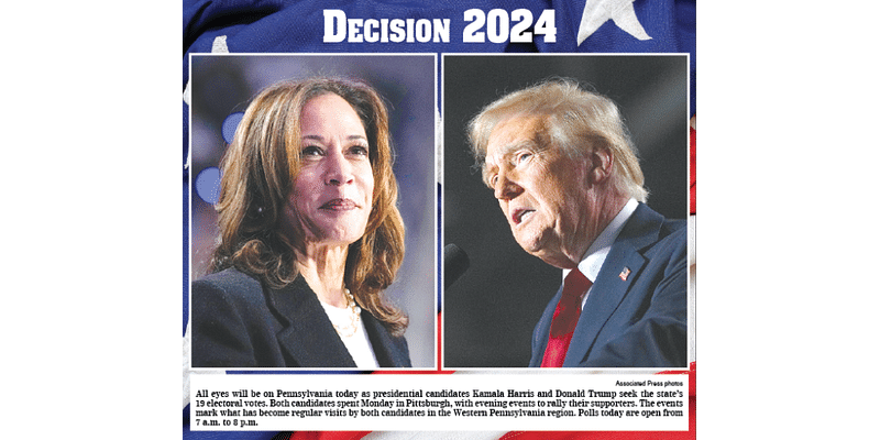 Harris, Trump make final pitches in Pa.