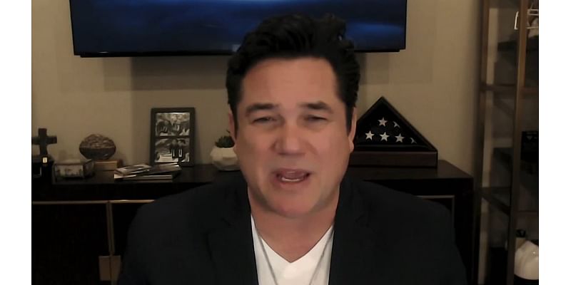 Moment Superman actor Dean Cain muddles up his words and makes hilarious faux pas about Donald Trump