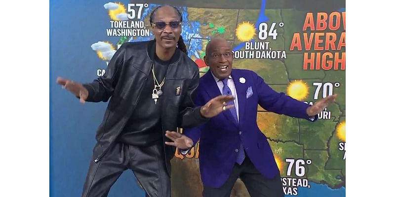 Snoop Dogg Hilariously Assists Al Roker in 'Special' Today Show Weather Report Featuring 'Snoop Cities'