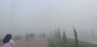 In Pics: Taj Mahal Disappears Behind Thick Blanket Of Smog