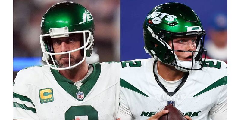 Jets ‘Worse Than a Dumpster Fire’ as Zach Wilson Declared Better Than Aaron Rodgers in New York, Per NFL Legend