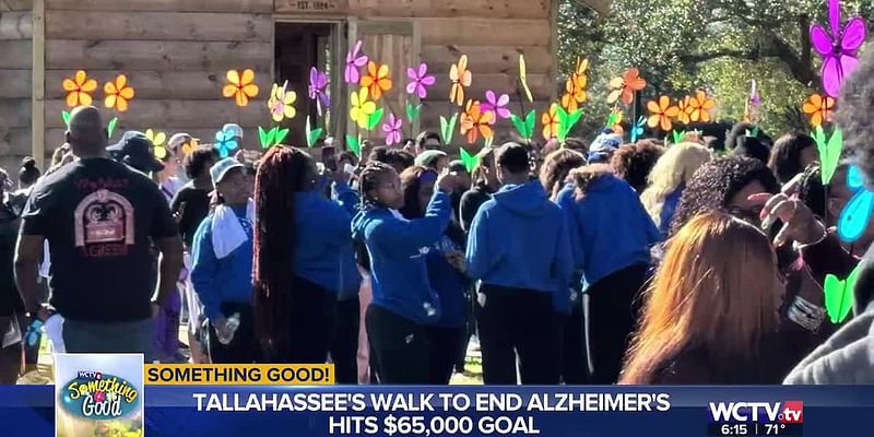 Something Good: Tallahassee’s Walk to End Alzheimer’s hits $65,000 goal