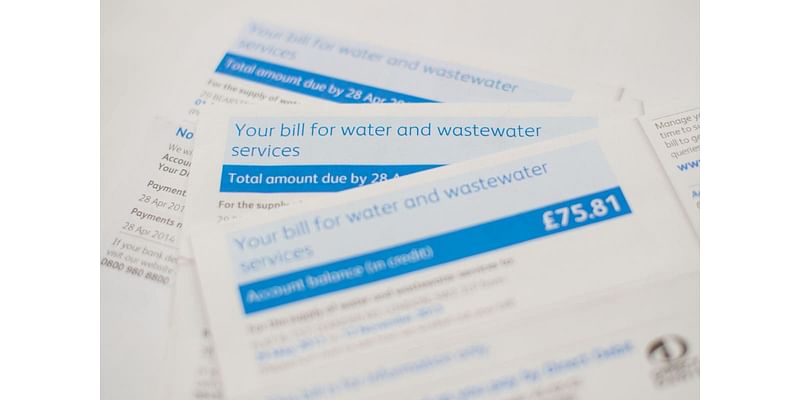 Two in five households will struggle with water bill increases, report warns