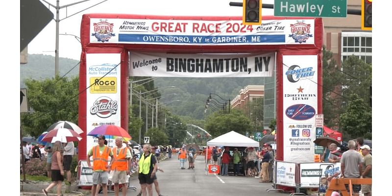 The Great Race makes a pit stop in Binghamton