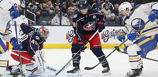 Tarasov stops 20 shots and Blue Jackets use balanced scoring in a 6-4 victory over the Sabres