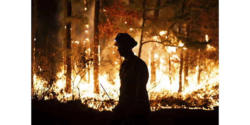 Red Flag Warning Issued As Raging NJ Brush Fire Sends Smoke Into NYC