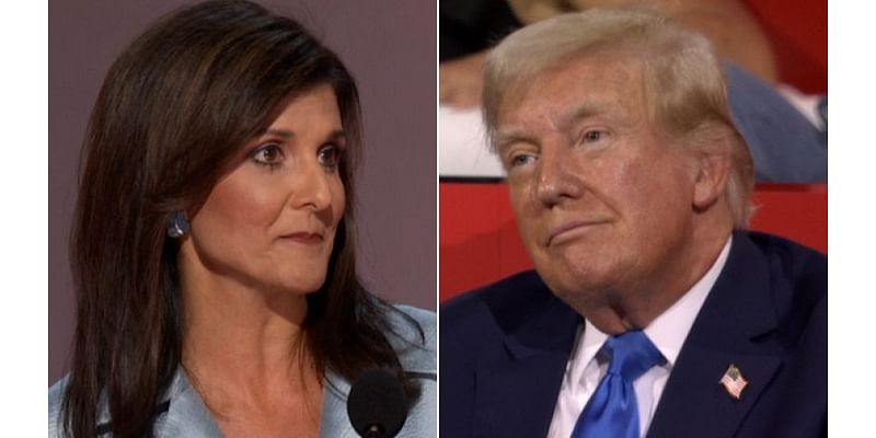 Trump campaign in talks with Nikki Haley to join him on the campaign trail to close the gender gap with Harris - WSVN 7News