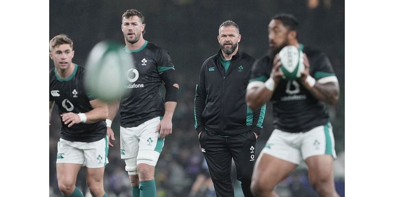 Andy Farrell says Ireland are determined to bounce back from All Blacks loss