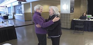 Poll worker pals look forward to election day