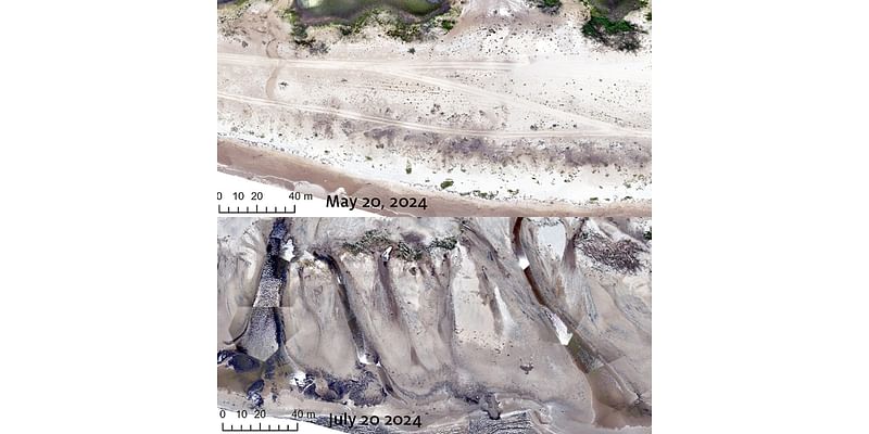 Drone images reveal Hurricane Beryl’s impact on Texas coast – Houston Public Media