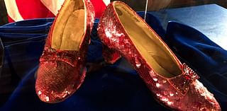 Ruby slippers from 'The Wizard of Oz' on the auction block