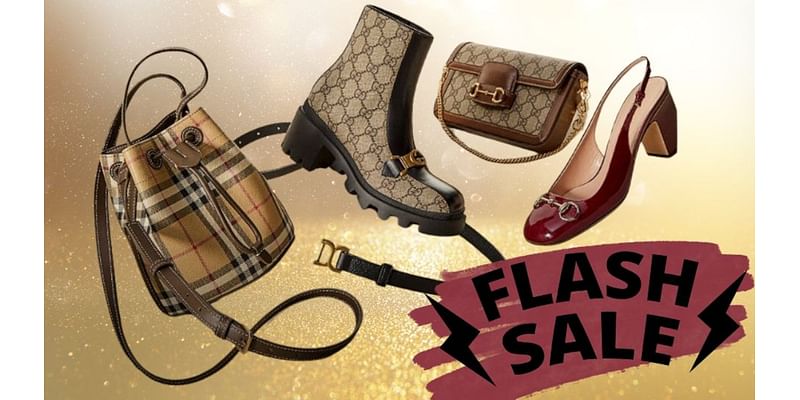 Burberry and Gucci bags, boots & scarves are up to 40% off at Gilt, but the flash sale ends soon