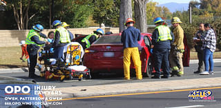 At Least Two Injured In Newhall Crash