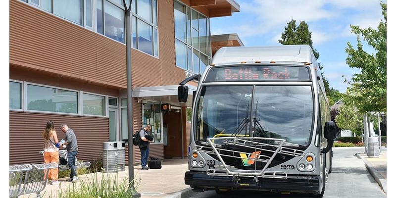 Napa Vine bus ridership making slow post-pandemic comeback