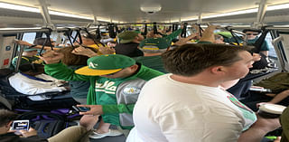 A's final Coliseum game delivers home run for BART with highest ridership since 2020