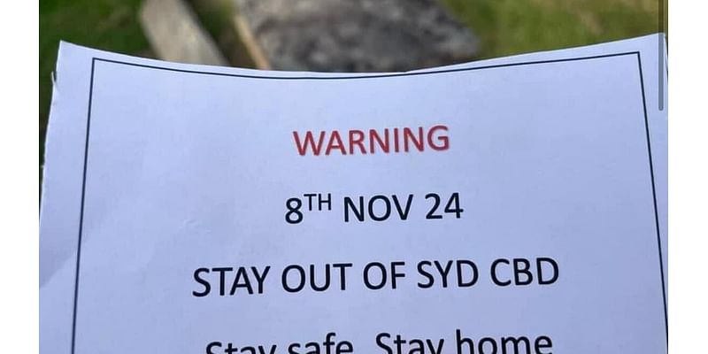 Police sound the alarm about weird note being delivered to Sydney homes that many are taking seriously