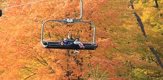 Crystal Mountain's fall chairlift rides show off colors with sweeping 4-county view