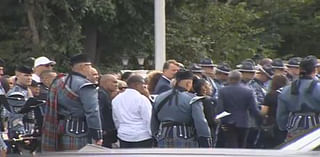 Somber procession as crowd gathers for funeral of state trooper - Boston News, Weather, Sports