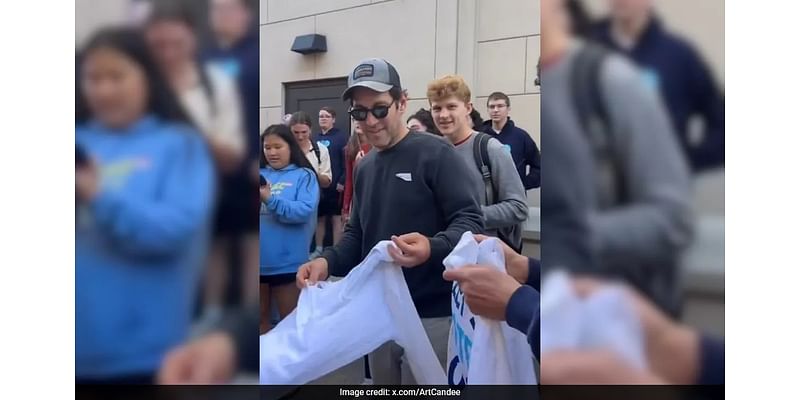 Actor Paul Rudd Surprises Voters In Pennsylvania, Hands Out Water