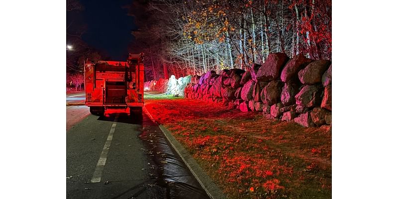 Brush fire breaks out near Providence cemetery