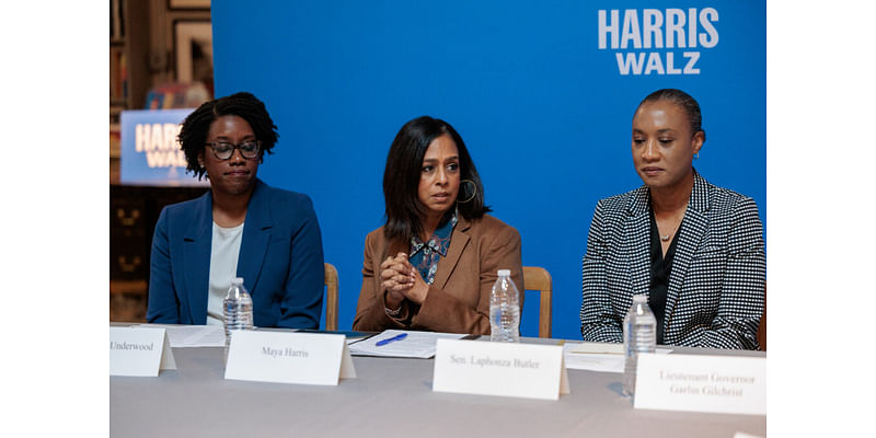 Harris’ sister leads reproductive rights roundtable in Flint