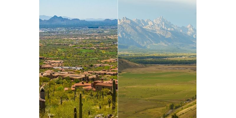 I visited 2 of America's wealth hubs: Scottsdale and Jackson Hole. One was ideal for vacation, while the other seemed better for living.