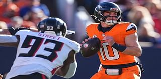 Bo Nix throws 4 touchdown passes and the Broncos roll past the Falcons 38-6