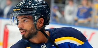 With parents in town, defenseman Pierre-Olivier Joseph re-enters Blues lineup