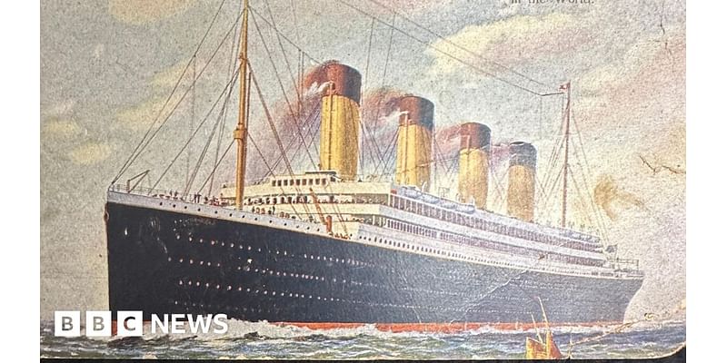 Titanic postcard sent to woman in Norwich to go under the hammer