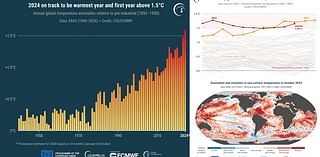 2024 is 'virtually certain' to be the hottest year on RECORD - and the first year above 1.5°C, scientists say