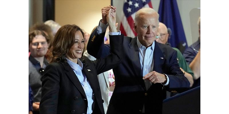 Biden pledged to campaign hard for Harris. So far, he’s been mostly a no-show