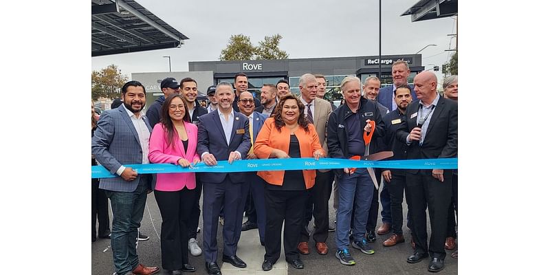 ROVE opens first electric vehicle charging center in Santa Ana