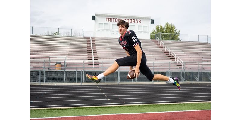 Triton's Pierce Petersohn balances life, academics as a three-sport athlete