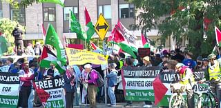 Hundreds take to Minneapolis streets in protest of Israel's war in Gaza