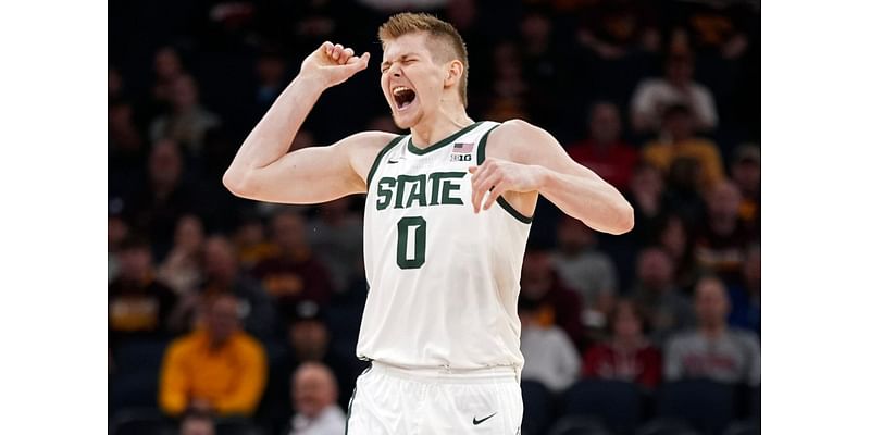 Kohler’s career night sends Michigan State to 96-60 win over Niagara with top-ranked Kansas up next