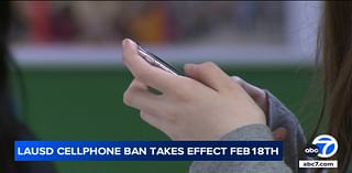 LAUSD cellphone ban start date pushed back to February 2025. Here's how it'll work