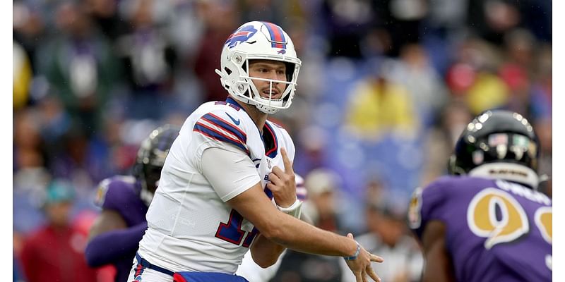 Buffalo Bills Week Four inactives at the Baltimore Ravens