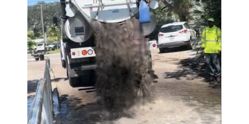 St. Pete says utility truck dumped stormwater into canal; neighbors aren’t so sure