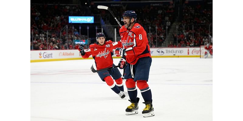 Alex Ovechkin is scoring and helping teammates and the Washington Capitals are off to a hot start